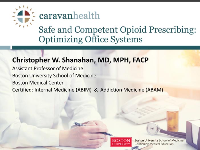 Safe and Competent Opioid Prescribing: Optimizing Office Systems